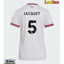Liverpool Jeremy Jacquet #5 Replica Away Shirt Ladies 2026-27 Short Sleeve